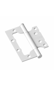 Петля дверная Bravo F-4-2BB 100*75*2,5, цвет W Белый